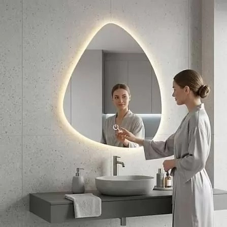 Gương giọt nước phù hợp với không gian như khách sạn, phòng tắm,...