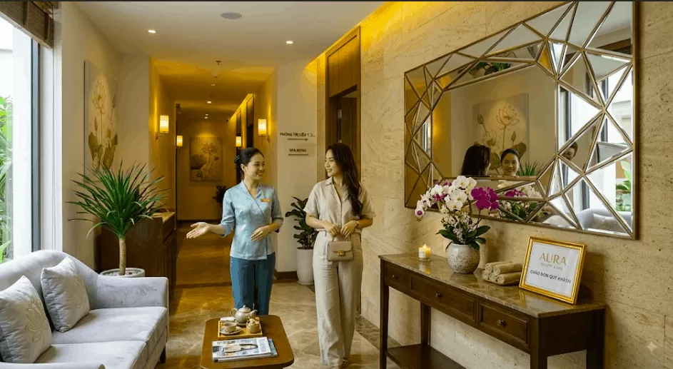 Gương trang trí spa, gương thẩm mỹ viện tăng trải nghiệm thị giác