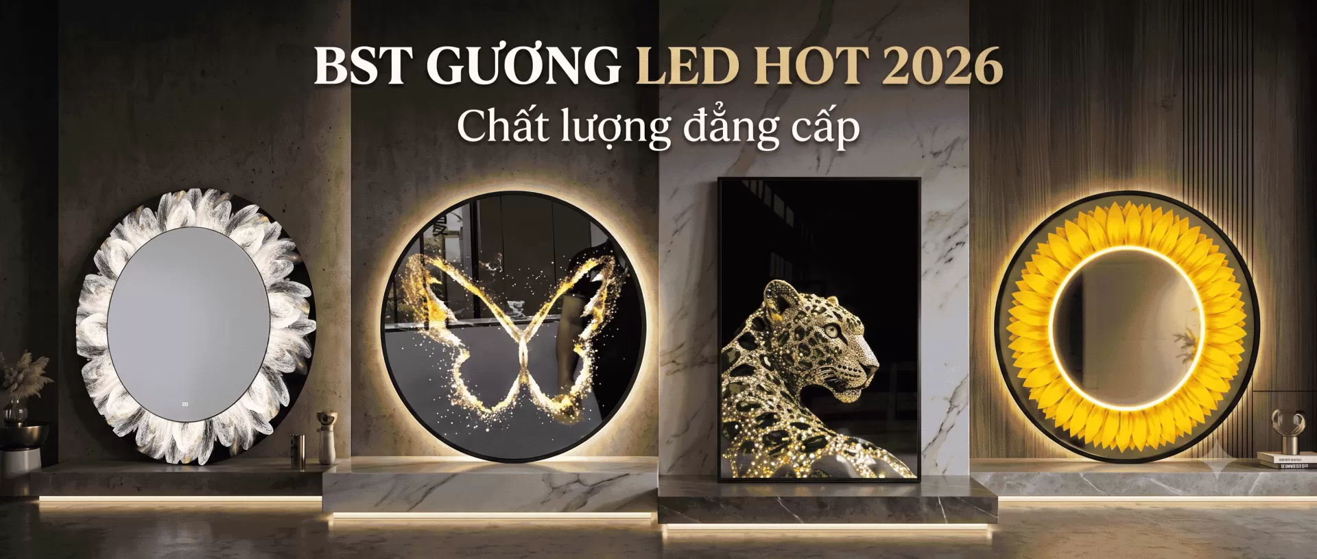 CT ra mắt gương ảnh LED mới