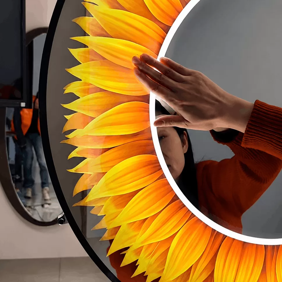 gương cảm ứng một chạm