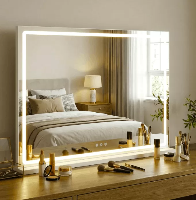 Có nên chọn gương bàn phấn có LED không?