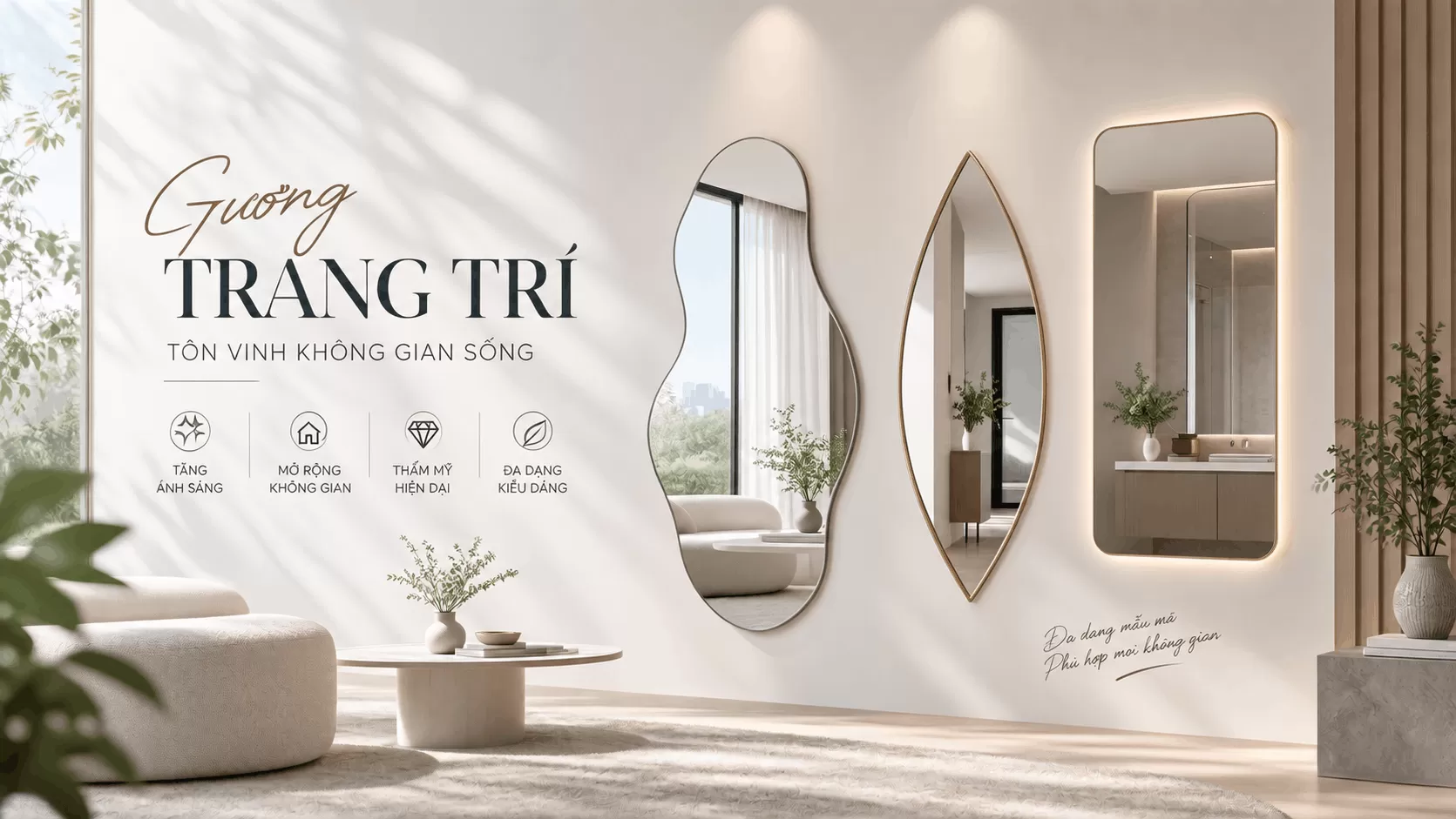 Gương trang trí