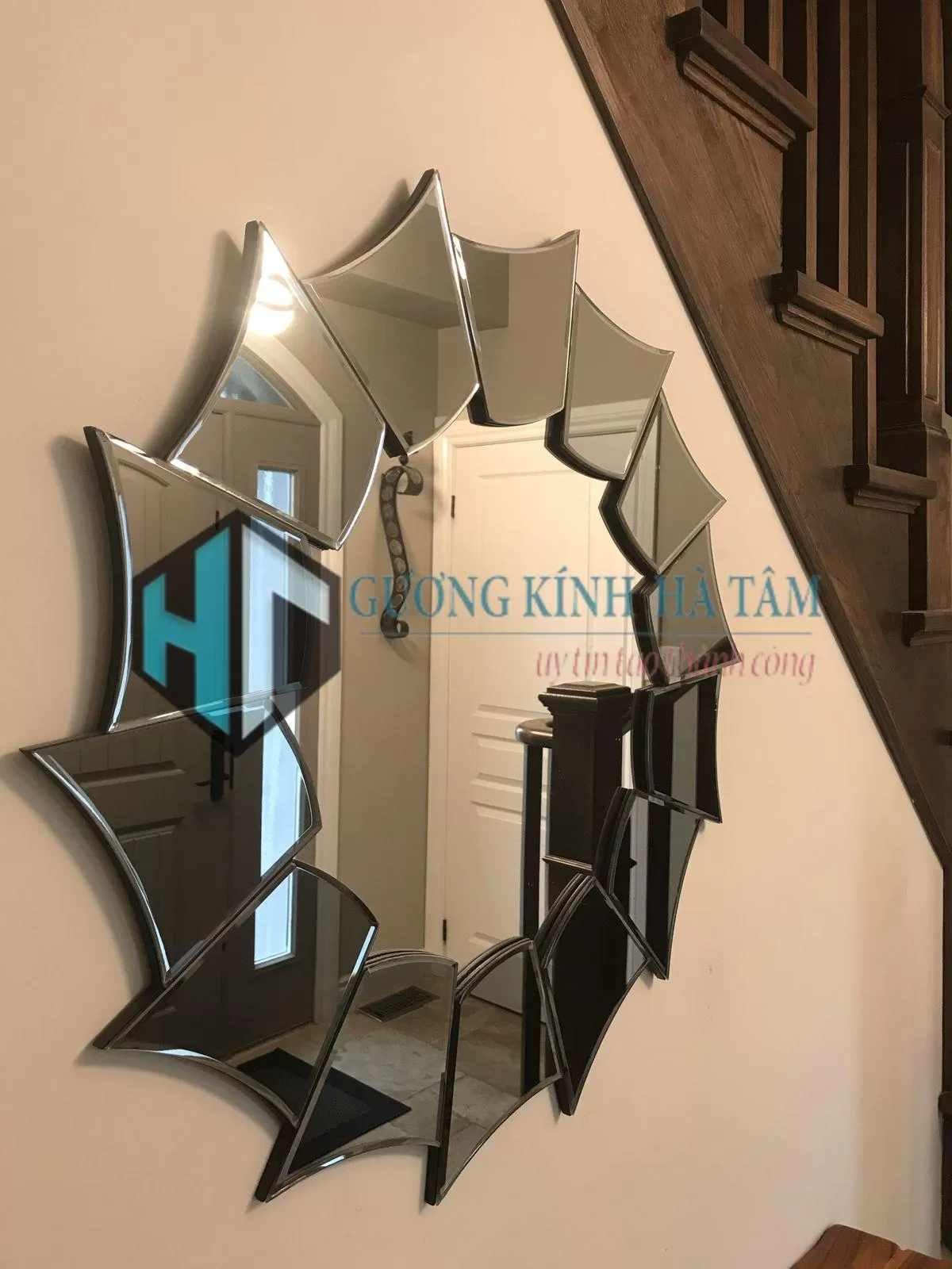 Gương trang tr&iacute; nghệ thuật decor 