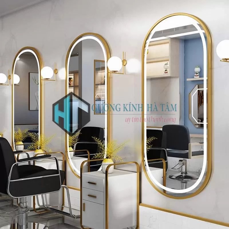 Gương soi toàn thân khung nhôm hợp kim sang trọng, độ bền vượt thời gian