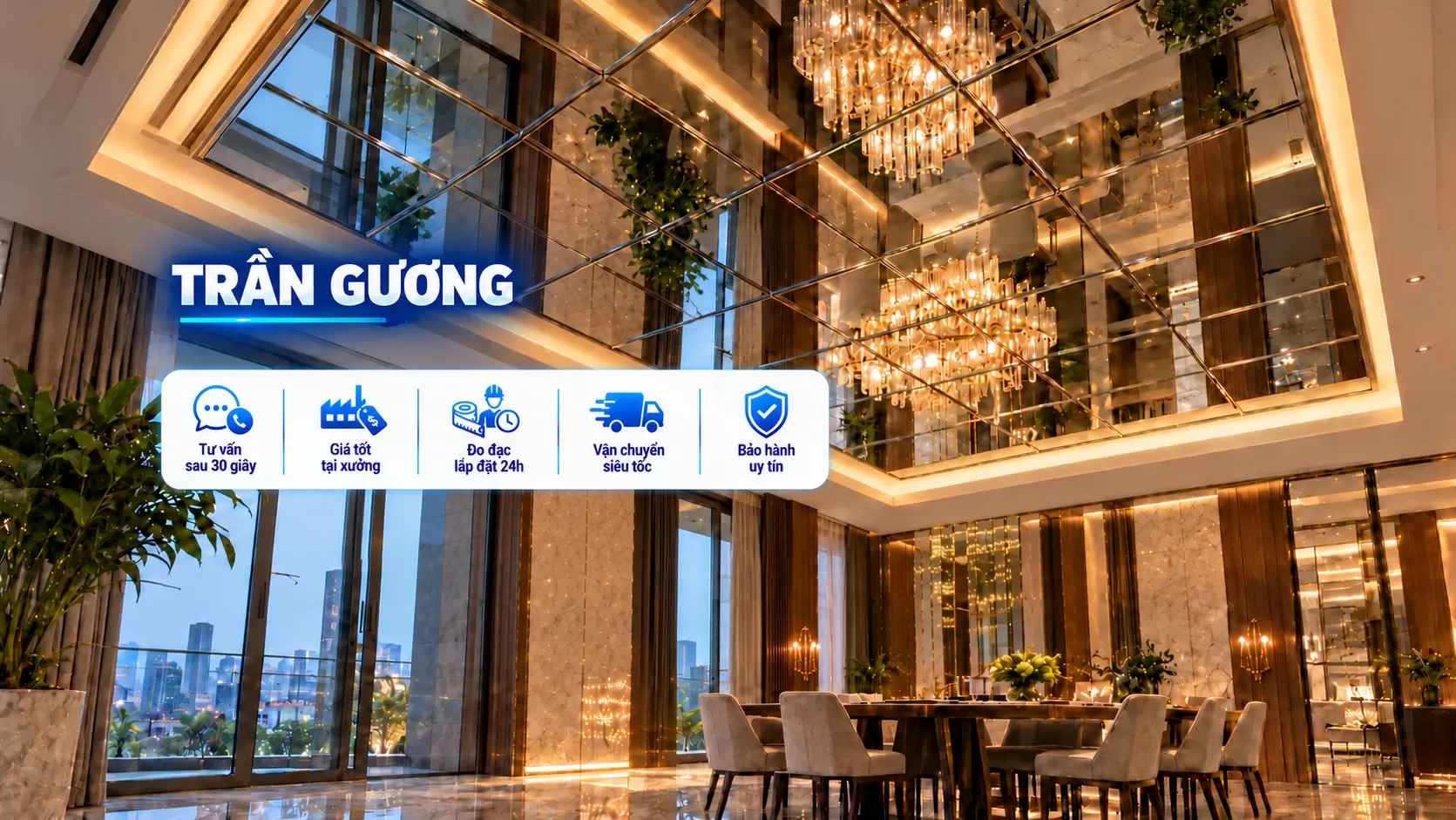 Trần gương