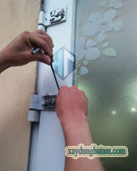 Phụ kiện cửa nhựa ,bản lề 3D, bản lề cửa nhựa giá rẻ lõi thép bị xệ, cách xử lý nhanh các vấn đề cửa nhựa