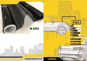 Phim Cách Nhiệt Nhà Kính  IR3075- phim cách nhiệt carbon hấp thụ nhiệt thay vì phản xạ