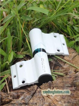 Bản lề cửa nhôm hệ 450 -Màu trắng-Hàng thường