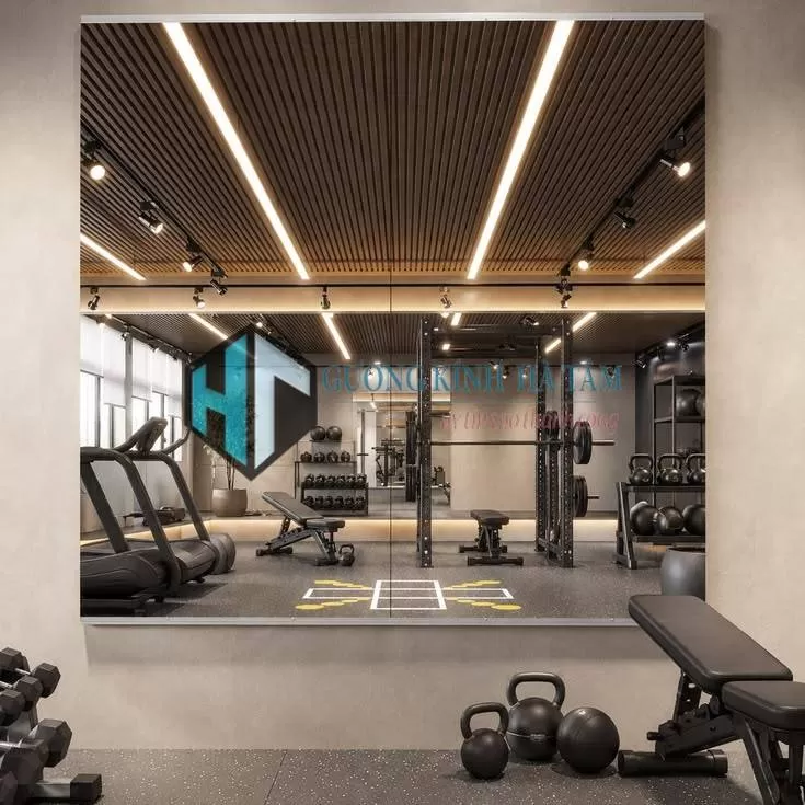 Gương led phòng tập Gym -Xu hướng và nổi bật